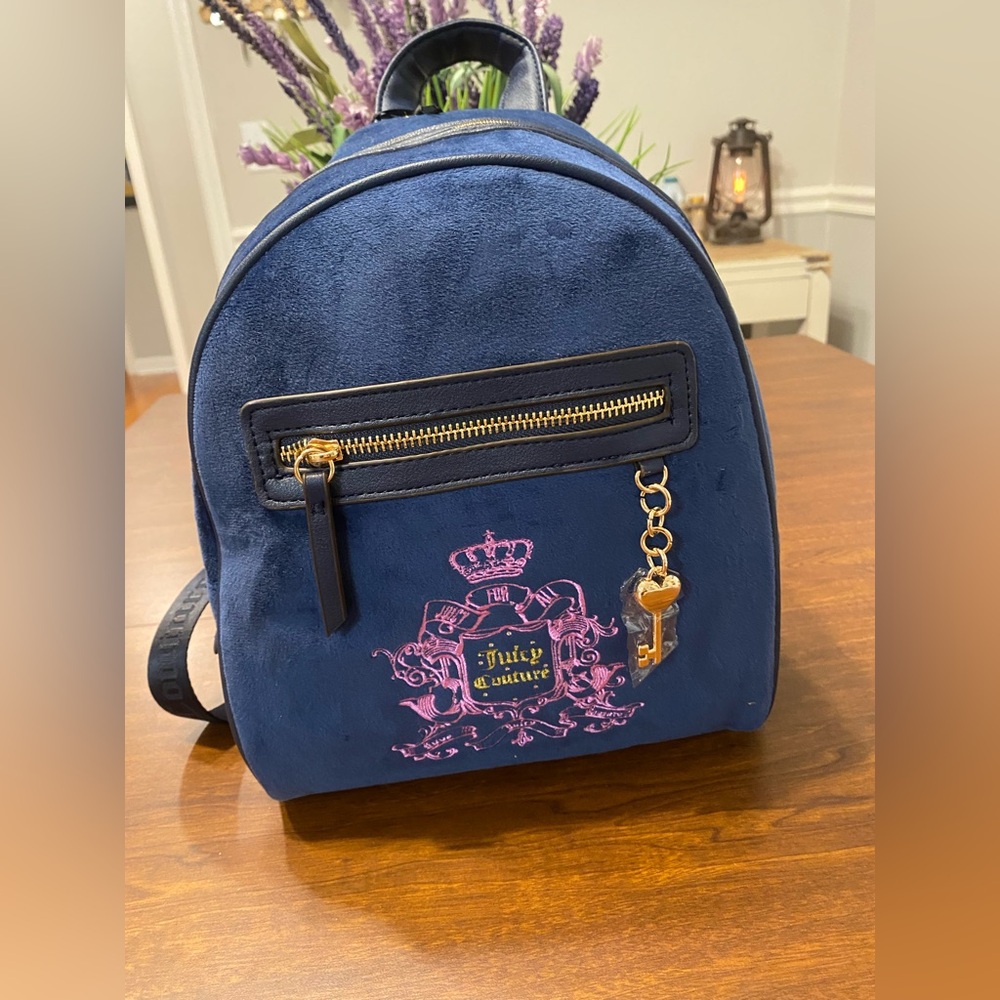 Juicy couture juicy for all royal blue mini backpack